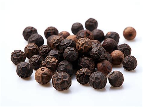Granos de pimienta negra