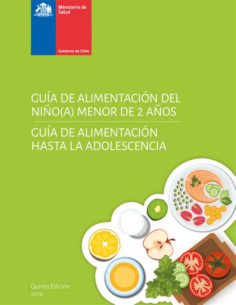 Guía de alimentación para la adolescencia - MINSAL