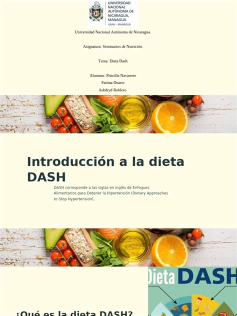 Guía de la dieta DASH