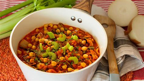 Guiso de Garbanzos Vegetariano