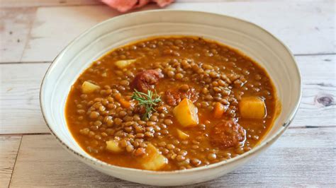 Guiso de Lentejas en Thermomix