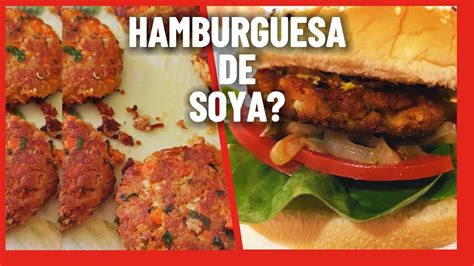 Hamburguesa de Carne de Soya