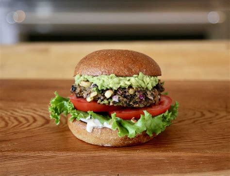 Hamburguesa de Frijoles Negros