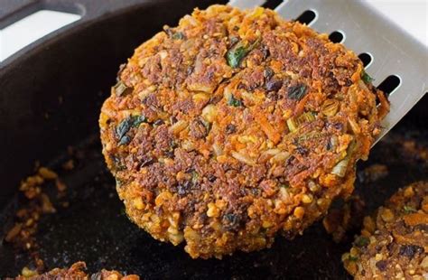 Hamburguesa de Porotos Negros