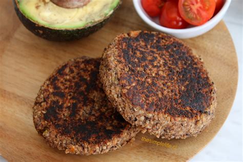 Hamburguesa de Quínoa y Porotos Negros