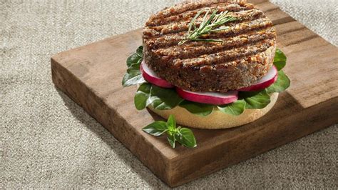 Hamburguesa de carne vegetal