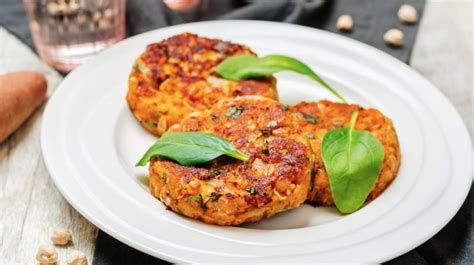 Hamburguesa de garbanzos
