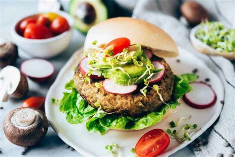 Hamburguesa de lentejas