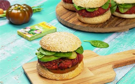 Hamburguesa de seitán