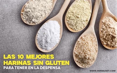 Harinas sin gluten