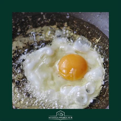 Huevo frito en aceite de oliva