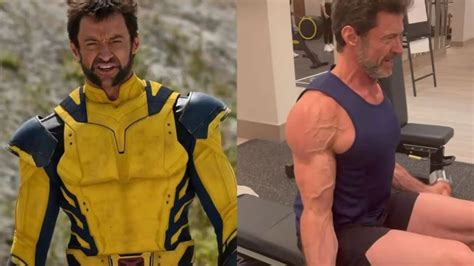 Hugh Jackman entrenando