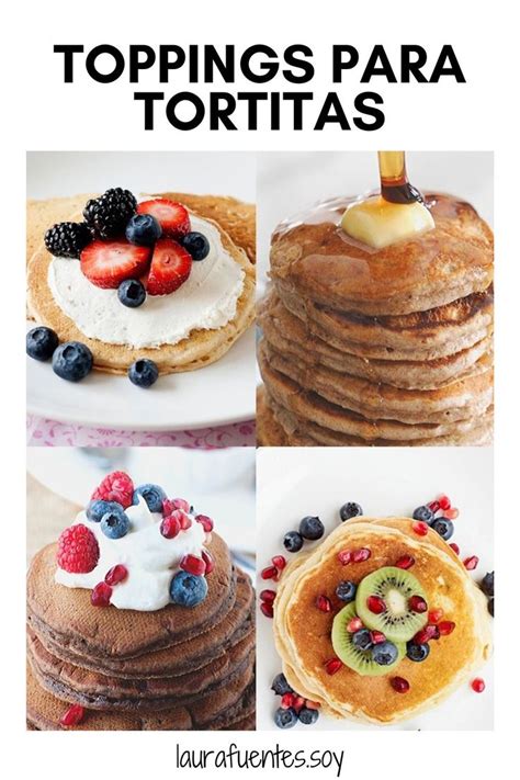 Ideas de toppings para panqueques