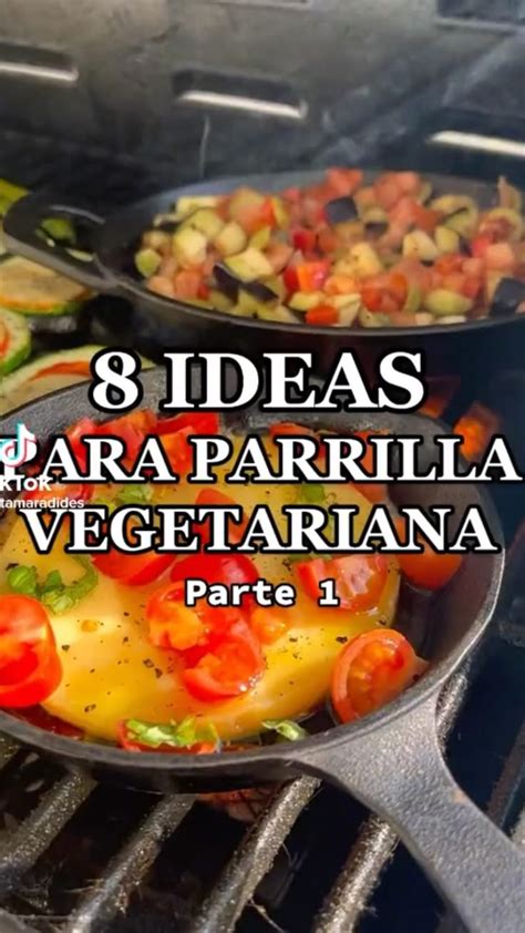 Ideas para parrilla vegetariana
