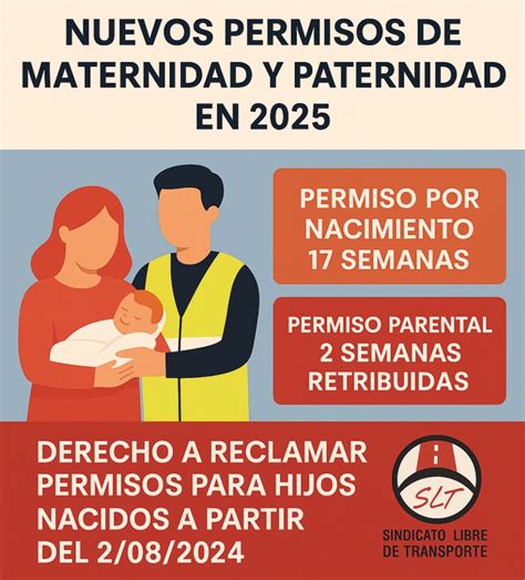 Ilustración del permiso de maternidad