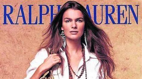 Imagen de Philippa Hamilton retocada por Ralph Lauren