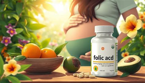 Importancia del ácido fólico durante el embarazo