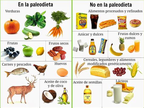 Infografía Dieta Paleo