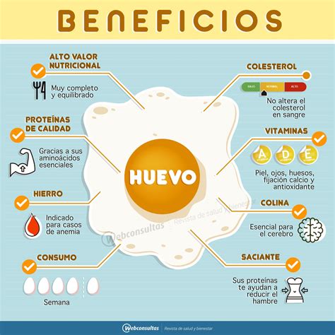 Infografía del huevo y sus nutrientes