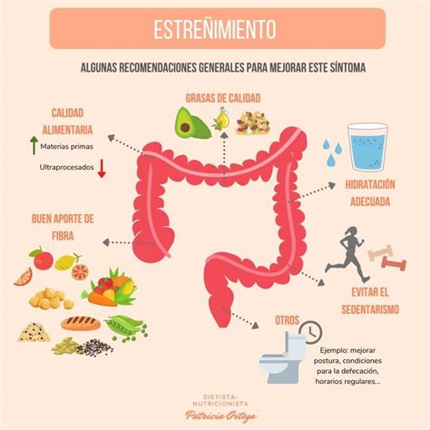 Infografía sobre el estreñimiento y cómo combatirlo