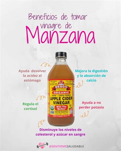 Infografía sobre el vinagre de manzana