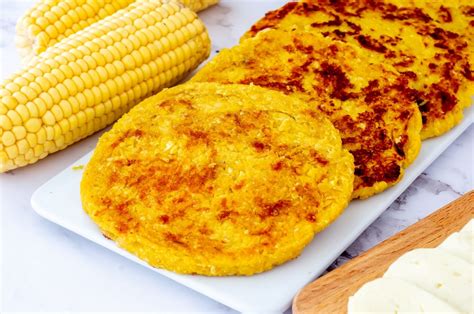 Información nutricional de la arepa de choclo