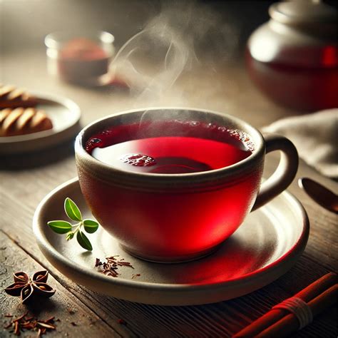 Infusión de té rojo