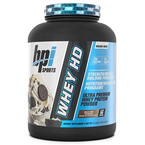 Ingredientes BPI Whey HD