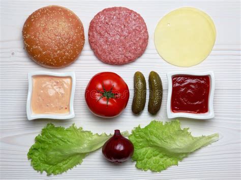 Ingredientes de hamburguesa
