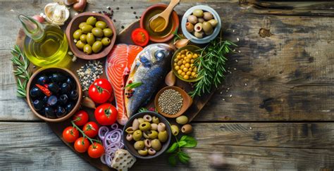 Ingredientes de la Dieta Mediterránea