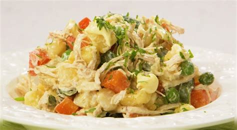 Ingredientes del Salpicón de Pollo