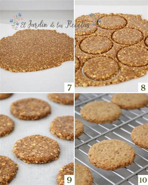 Ingredientes para galletas integrales