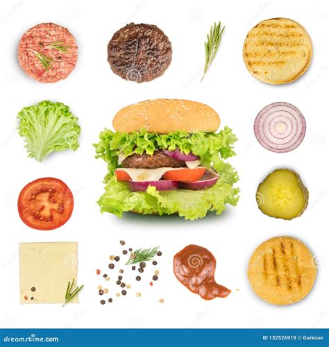 Ingredientes para hamburguesa