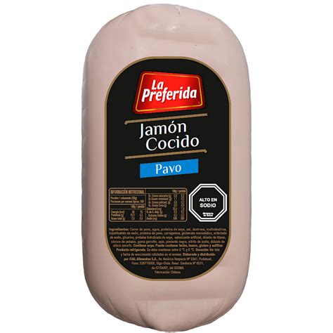 Jamón de Pavo Cocido