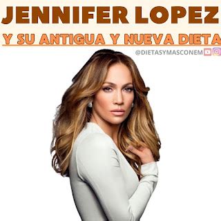Jennifer López Dieta