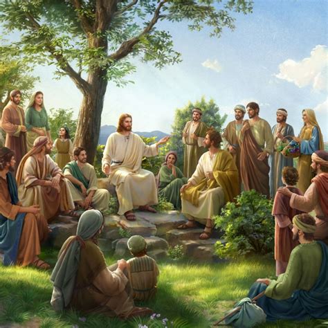 Jesús predicando
