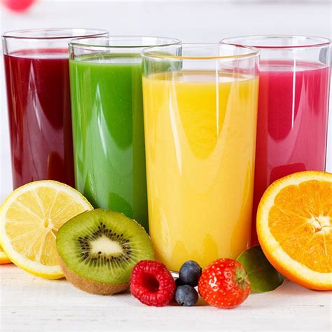 Jugos de fruta