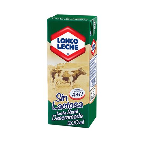 Leche Sin Lactosa Loncoleche Semidescremada