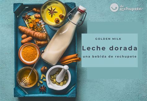Leche dorada o golden milk