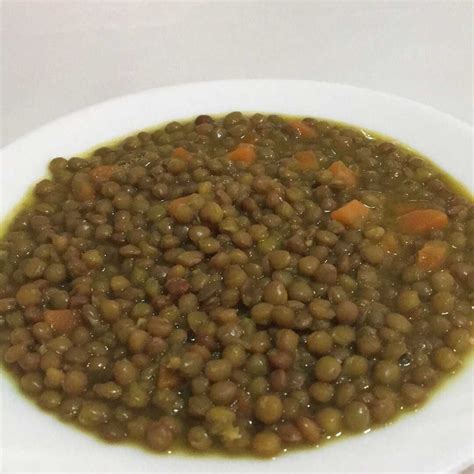 Lentejas cocidas