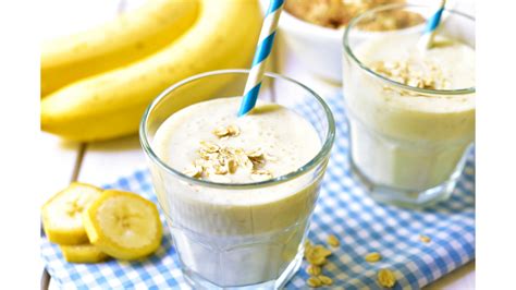 Licuado de Avena y Plátano