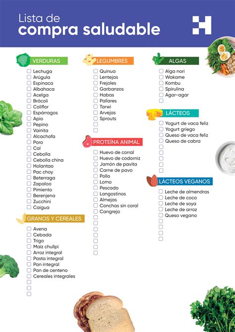 Lista de Compras Saludable