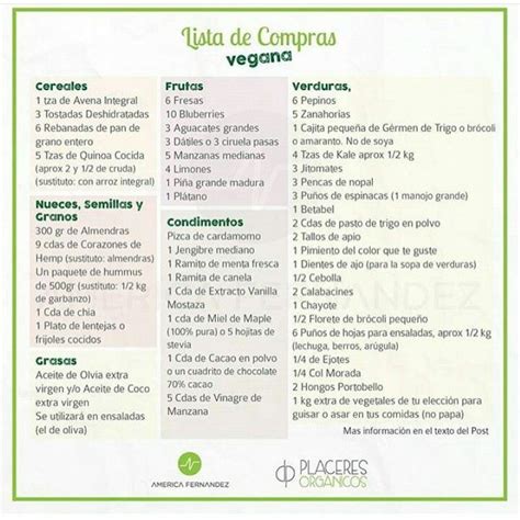 Lista de Compras Vegana