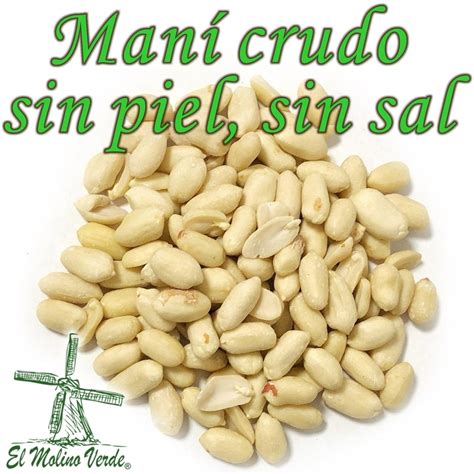 Maní crudo
