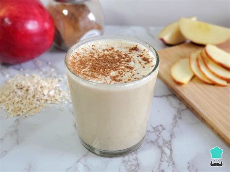 Manzana verde, avena y limón