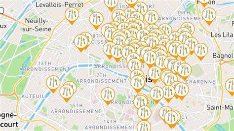 Mapa de restaurantes veganos
