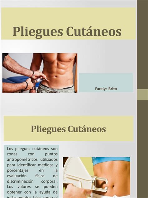 Medición de pliegues cutáneos