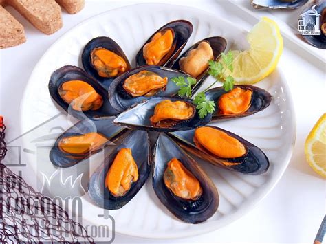 Mejillones al vapor