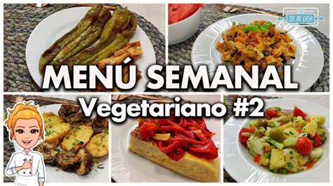 Menú Vegano Semanal