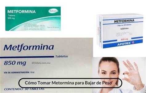 Metformina y pérdida de peso